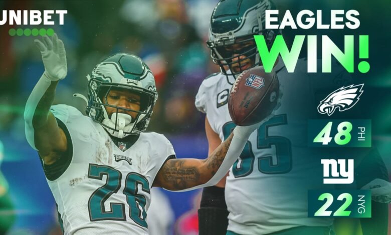 New York Giants vs Philadelphia Eagles Match Player Stats